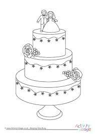 Wedding Cake Colouring Page Wedding Coloring Pages Wedding Cake Drawing Wedding Cake Images