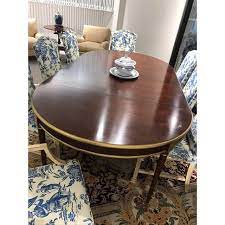 Piedmont 54 square top with dining height base. Traditional Hickory Chair Choate Dining Table Chairish