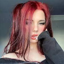 This product comes in several different shades of red ranging from more orange toned, to pinker hues. Yuki Suzuklia Instagram Photos And Videos Red Hair Inspo Alternative Hair Hair Looks
