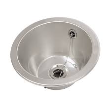Fin260r Round Inset Basin 310mm Diameter Stainless Steel Sink In 2020 Inset Basin Stainless Steel Sinks Basin