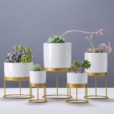 Ceramic indoor plant pots with stand. Creative Indoor Decorative Ceramic White Plant Pots Flower Pot With Iron Stand Buy Flower Pots Flower Pot Holder Flower Pot Stand Plant Pots Ceramic Flower Pot Creative Flower Pot Plant Pot Stand Iron
