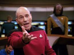 Patrick Stewart Blank Template Imgflip