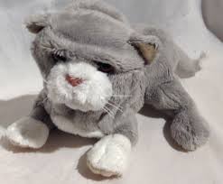 Fur Real Friends Kitty Cat Kitten Grey Gray Interactive 94363 93966 Meows Toy Furreal Fur Real Friends Pets For Sale Cats And Kittens