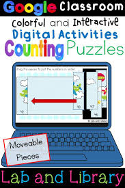Counting 1 100 Puzzles Digital Activities For Google Classroom Ac Google Classroom Elementary Math Google Classroom Activities Google Classroom Kindergarten