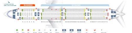 Seat Map Boeing 777 300 Cathay Pacific Best Seats In The Plane
