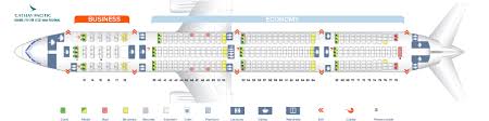 Seat Map Boeing 777 300 Cathay Pacific Best Seats In The Plane