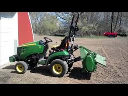 John deere mulching rototiller scraper part # n187602. John Deere 1026r With 48 Garden Tiller Youtube
