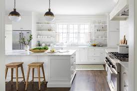 This smart white kitchen embraces traditional country style cabinets but also has a more modern feel. 34 Farmhouse Style Kitchens Rustic Decor Ideas For Kitchens