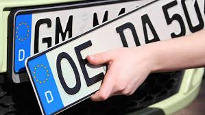 Bmvi Uberblick Uber Die Kraftfahrzeugkennzeichen