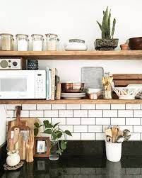 Open Shelving Better Than Upper Cabinets Pros Vs Cons Diy Kitchen Renovation Kitchen Remodel Kitchen Remodel Small