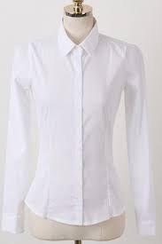 Kemeja Putih Wanita Terbaru Untuk Kerja Dan Casual Slim Office Blouse Shopperboard