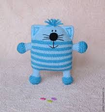 Kupit Kot Vyazanaya Igrushka Amigurumi Vyazanyj Kot Myagkaya Igrushka Kot Kotik Cat Soft Toy Crochet Cat Knitted Cat