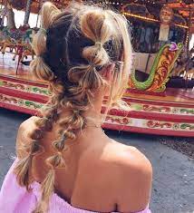 20 Fun Ideas To Style Your Bubble Braids Be Modish Concert Hairstyles Braids For Short Hair Hair Styles
