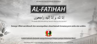 Ucapan Takziah Keluarga Pelajar Pelajar Kelantan Mesir Facebook