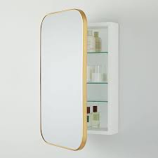 The typical recessed wood medicine cabinet with mirror will come with two shelves. Seamless Medicine Cabinet