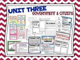 Unit 3 Government Citizens Social Studies Social Studies Communities Social Studies Activities