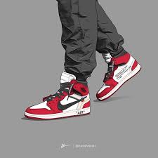 Все 3d 60 избранных абстракция аниме арт вектор города еда животные космос любовь макро машины минимализм мотоциклы музыка праздники природа разное слова смайлы спорт. What Should The Next Off White Jordan 1 Colorway Be Swipe New On Foot Limited Edition Posters A Nike Art Sneaker Posters Sneakers Illustration