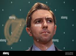Irish health minister simon harris hi-res stock photography and images
