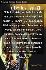 Apa itu cinta sujiwo tejo. Sujiwo Tejo