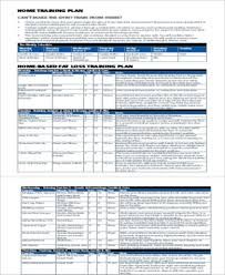 Sample Weekly Exercise Plans 6 Examples In Word Pdf