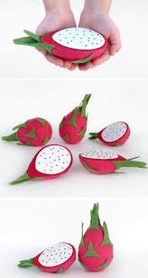 Toy Dragon Fruit Pitaya Pitahaya Toys For Baby Girl Toys For Etsy Felt Fruit Baby Girl Toys Dragon Toys