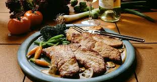 Naturschnitzel Mit Champignonsauce Rezept Champignonsauce Rezepte Lebensmittel Essen