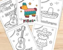 Plus, it's an easy way to celebrate each season or special holidays. Fiesta Coloring Page Etsy
