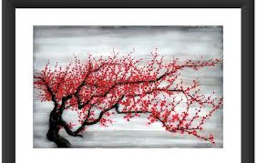 Quadro Arte Japonesa Flor Cerejeira Cult No Elo7 Luck Decoracoes 91e92e