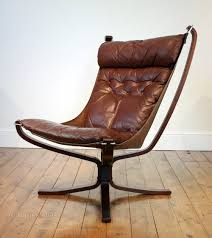 About this item charming in every designer detail, the petite falcon arm chair recalls richly upholstered parlor and boudoir chairs from a gentler bygone era; Antiques Atlas A High Back Falcon Chair By Vatne Mobler