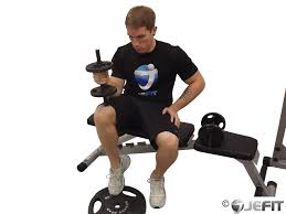 This exercise targets your calves and provides a low cardio benefit. Dumbbell Seated One Leg Calf Raise Exercise Database Jefit Best Android And Iphone Workout Fitness Exercise And Bodybuilding App Best Workout Tracking Software