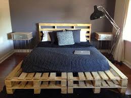 Pallets are used worldwide for all sorts of interesting and useful diy projects. Build Bed Frames Themselves Diy Bed Frame From Euro Pallets Interior Design Ideas Avso Org
