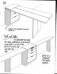 Fold Out Table Book Cases And Storage Can Be Built Underneath Against The Wall Very Space Ef Moveis Para Espacos Pequenos Moveis Dobraveis Armarios Embutidos