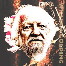 William Golding Beach Towel by Asok Mukhopadhyay