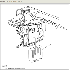 My neighbor has purchased a used 2000 bk lesabre to have some extra parts. Replacing Body Control Module Replacing The Body Control Module