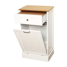 Tilt out trash bin storage cabinet. Buy Tilt Out Trash Cabinet Can Bin Kitchen Wooden Trash Can Free Standing Holder Recycling Cabinet With Hideaway Drawer Wooden Removable Bamboo Cutting Board Trash Holder Add Countertop Space Keep Pets Out