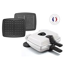 Appareil A Gaufres Et Croque Monsieur 039465 1000 W Lagrange Pas Cher A Prix Auchan