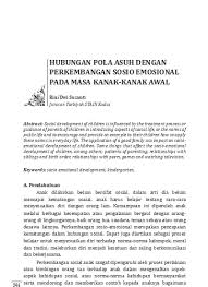 Kajian strategi pengajaran pendidikan jasmani. Top Pdf Jurnal Pengaruh Perkembangan Emosional D 123dok Com