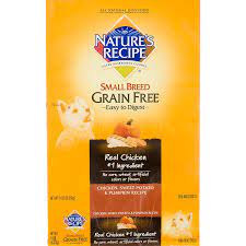 Nature S Recipe Grain Free Chicken Sweet Potato Pumpkin Small Breed Dog Food 14 Lbs 33 49 Small Breed Dog Food Dog Food Recipes Chicken Sweet Potato