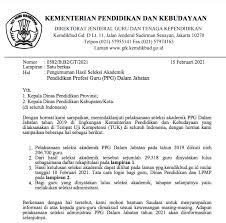 Check spelling or type a new query. Cek Hasil Seleksi Ppg Sim Pkb Pengumuman Hasil Seleksi Akademik Pendidikan Profesi Guru Ppg Dalam Jabatan Info Gtk Simpkb