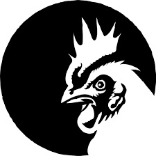Black And White Hen The Next Session They Were Sent To The Hen House In The Back Of The Chamber Description From Guidepo Black And White Chickens Chicken Art Illustration Artwork