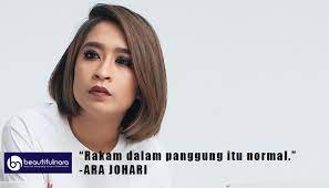 Memiliki rambut yang panjang adalah dambaan banyak wanita. Rakam Dalam Panggung Itu Normal Tapi Kenapa Ara Saja Yang Kena Ara Johari
