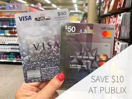 The vanilla visa gift card is a prepaid visa gift card available to purchase in amounts ranging from $10 to $500. Save 10 At Publix When Your Purchase A Visa Or Mastercard Gift Card