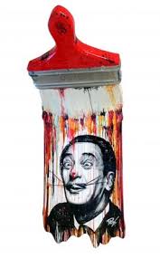 Julien Durix Pinceau Mural Sculpture L Art Salvador Dali Les Arts Art Contemporain