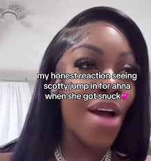 enemies to friends🙂‍↕️. #ahnamac #scottywiththebody #baddiesmidwest