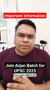 Special Arjun Batch for UPSC 2025. Use Code-ANKITLIVE to get maximum  discount , #ias #upsc #upscprelims #upscmains #upscclasses #upscbatch  #upscpreparation #upscaspirants #iaspreparation