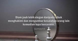 Inilah makna dari kecantikan, yaitu apa yang dirasakan, bukan apa yang dilihat pada cermin. Pin Di Bijak