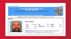 Blue alert (also code blue or condition blue) was an alert signal status on starfleet vessels and outposts which was called for in exceptional situations, including, but not limited to, environmental hazards to the crew, main power failure, docking and separation maneuvers, and landing protocols. Blue Alert Issued For Man Out Of Rhome Texas Cbs19 Tv