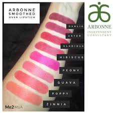 arbonne smoothed over lipsticks swatches in 2019 lipstick