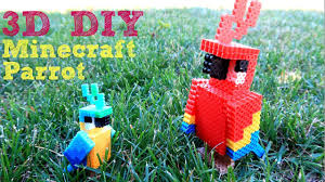 3d Perler Bead Minecraft Parrot Figure Making A Follower S Project Youtube Hama beads is the ultimate craft brand. 3d perler bead minecraft parrot figure making a follower s project