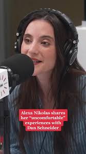 #Zoey101’s #AlexaNikolas shares her “uncomfortable” experiences in wardrobe  fittings with #DanSchneider (🎥: Real Pod with Victoria Garrick)